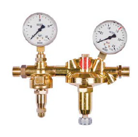 Vulkan Line In-line Pressure Regulator for Technical Gases L 15/2