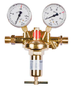Vulkan Line In-line Pressure Regulator for Technical Gases L 40