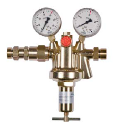 Vulkan Line In-line Pressure Regulator for Technical Gases LR 20